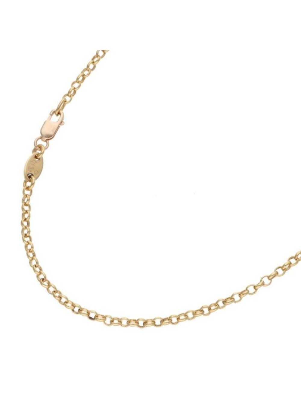 Chrome Hearts Neckchain Roll Chain Gold Necklace
